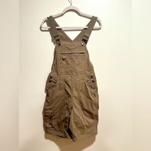Women's Heirloom Gardening Short Overalls Duluth Trading Company Size XS